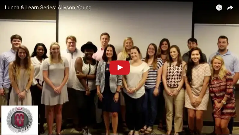 Lunch & Learn Series: Allyson Young