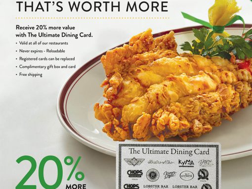 Buckhead Life Restaurant Group: Dining Card Campaign