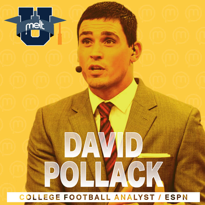 Episode 22: David Pollack College Football Analyst for ESPN’s College Gameday