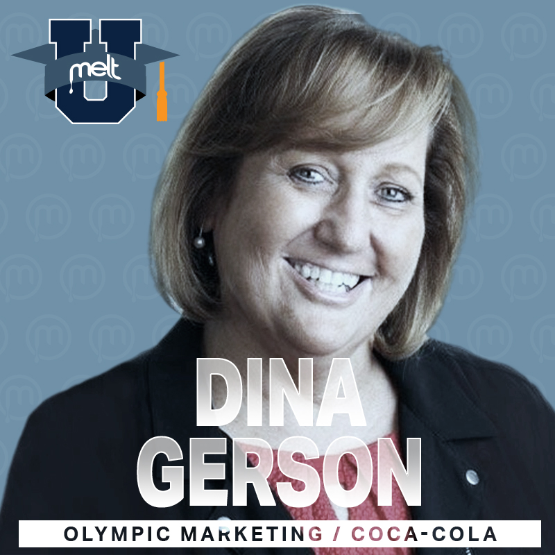 Episode 37: Dina Gerson Director of Olympic Marketing for the North American Division at The Coca-Cola Company