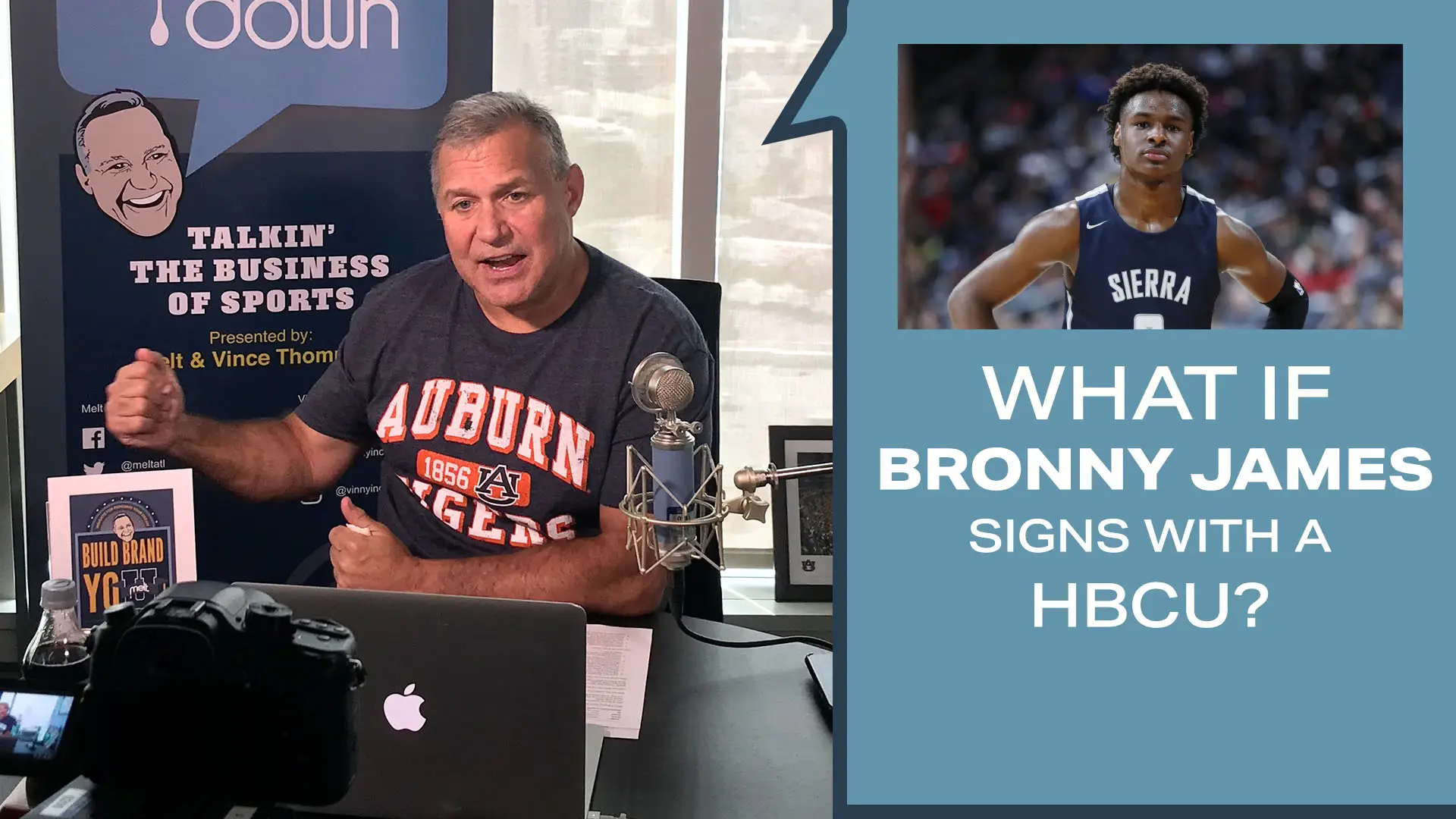 MELT Releases New MeltDown Videocast: What If Bronny James Decides to Sign with and HBCU School?