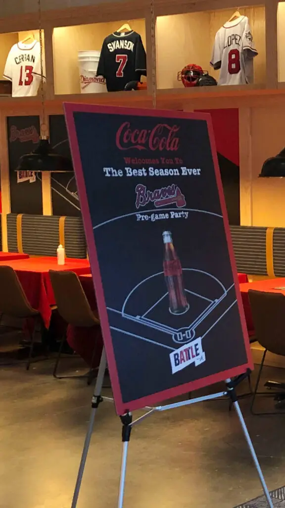 Coca-Cola Celebrate the Atlanta Braves World Series Party