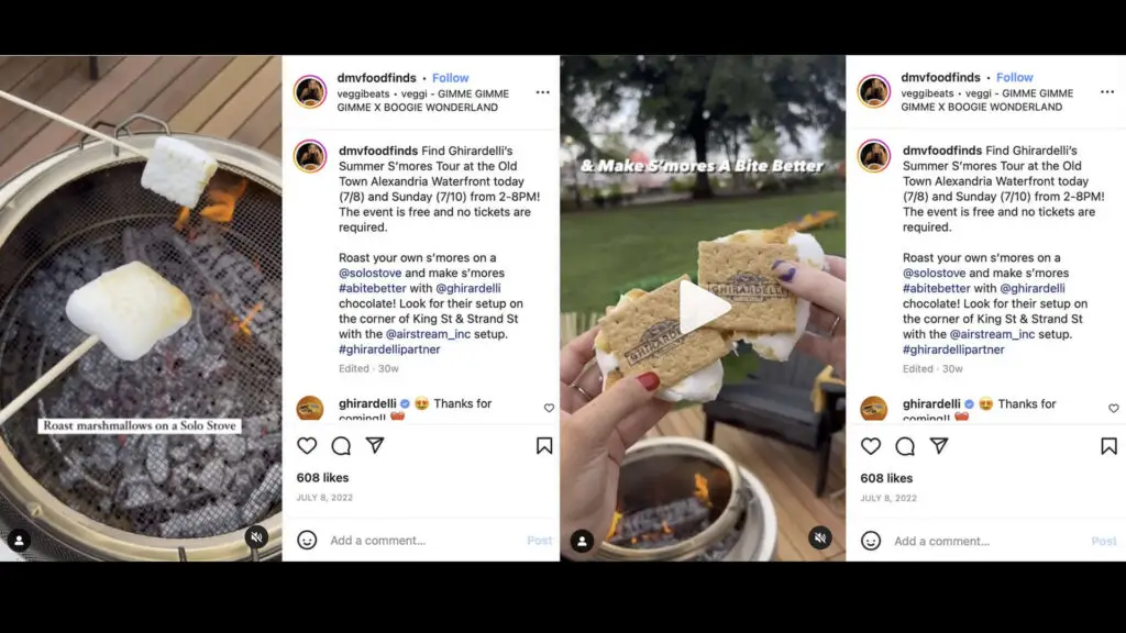 2022 Ghirardelli S’mores Tour