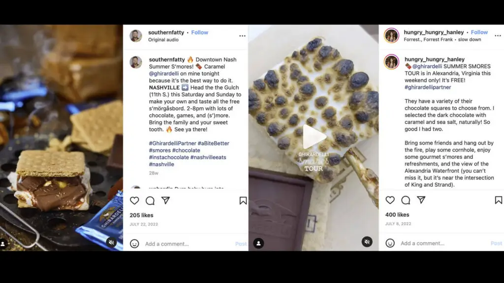 2022 Ghirardelli S’mores Tour